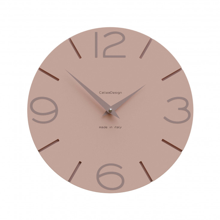 Orologio da parete in legno rotondo dal design moderno