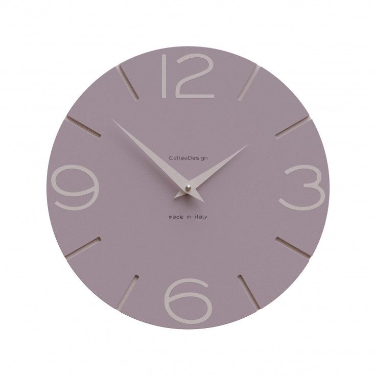 Orologio da parete in legno rotondo dal design moderno