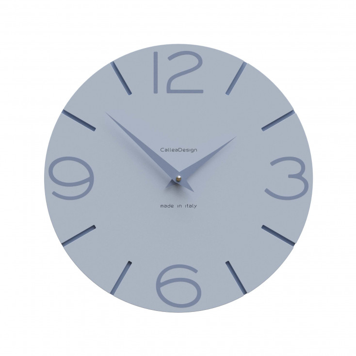 Orologio da parete in legno rotondo dal design moderno