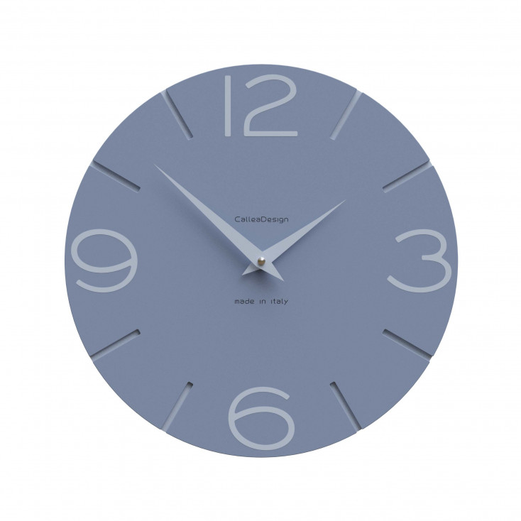 Orologio da parete in legno rotondo dal design moderno