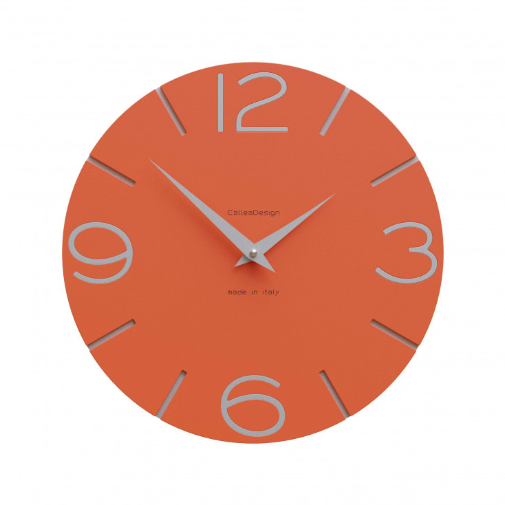 Orologio da parete in legno rotondo dal design moderno