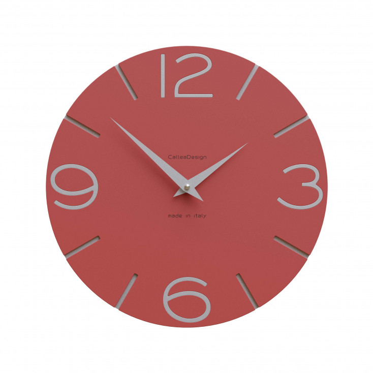 Orologio da parete in legno rotondo dal design moderno