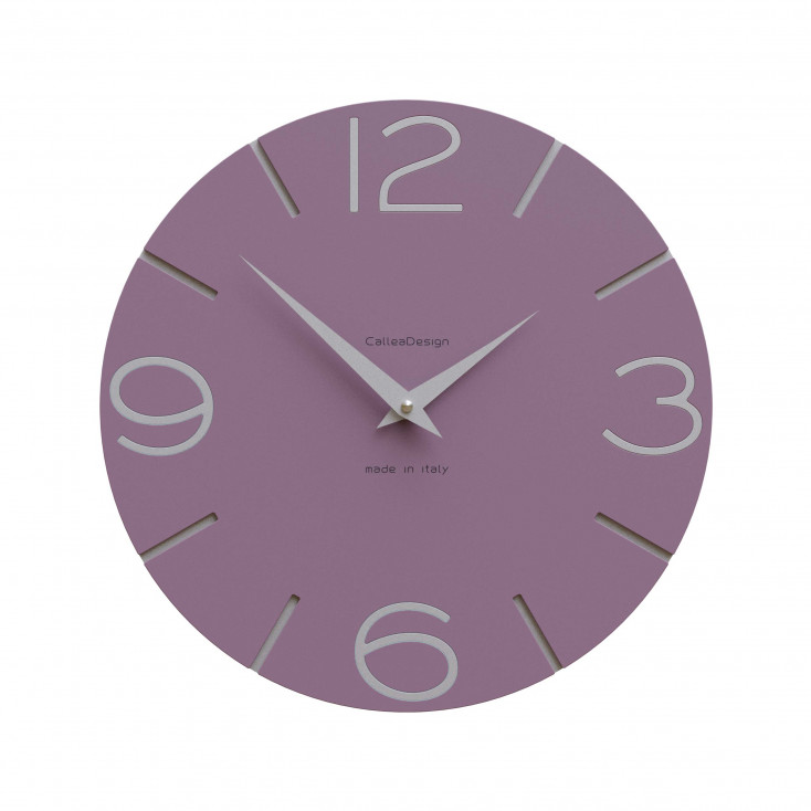 Orologio da parete in legno rotondo dal design moderno
