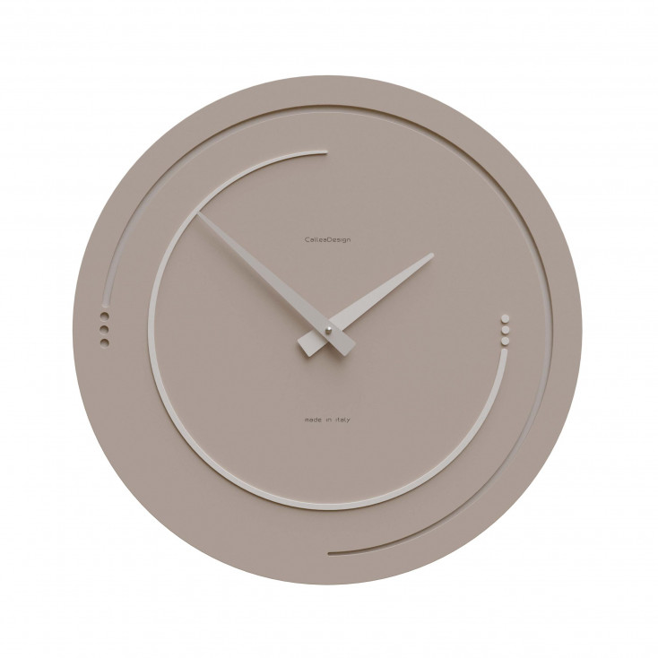 Orologio da parete in legno per soggiorno o cucina di design moderno