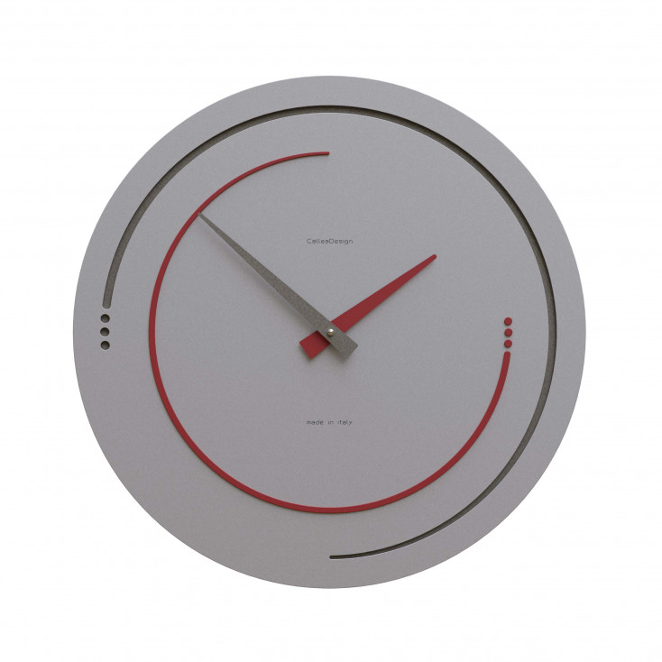 Orologio da parete in legno per soggiorno o cucina di design moderno