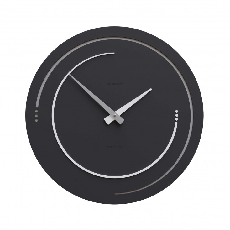 Orologio da parete in legno per soggiorno o cucina di design moderno