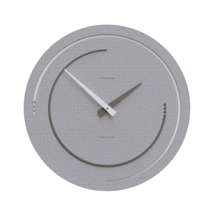 Orologio da parete in legno per soggiorno o cucina di design moderno