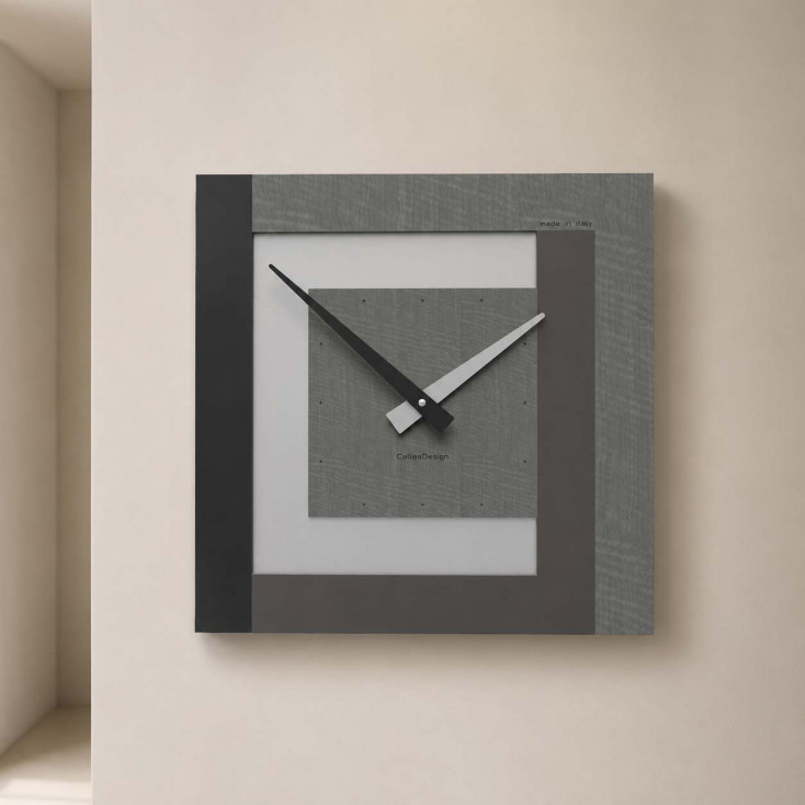 Orologio da parete in legno piccolo per soggiorno