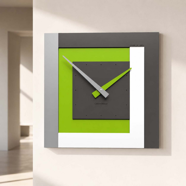 Orologio da parete in legno piccolo per soggiorno