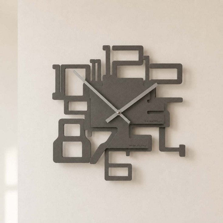 Orologio da parete in legno dal design moderno