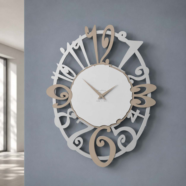 Orologio da parete in legno design moderno