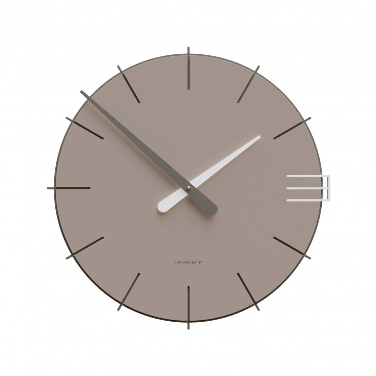 Orologio da parete rotondo in legno dal design moderno