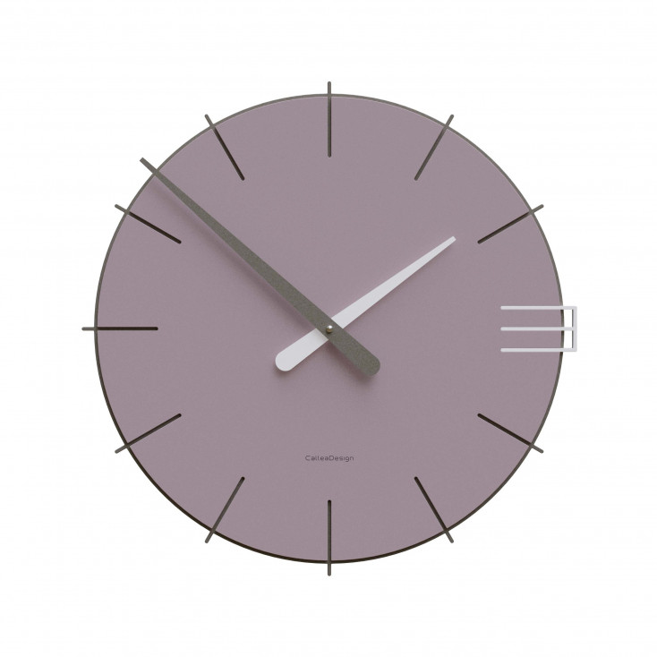 Orologio da parete rotondo in legno dal design moderno
