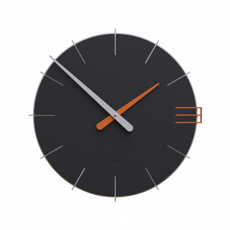 Orologio da parete rotondo in legno dal design moderno