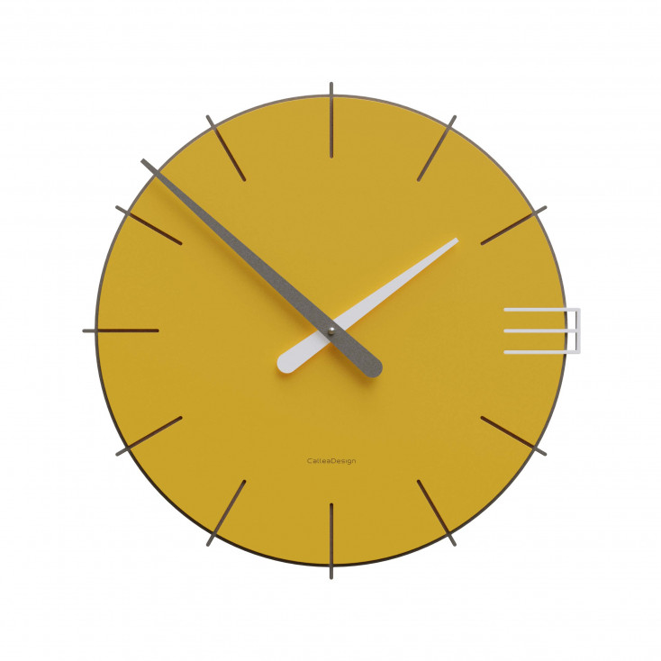 Orologio da parete rotondo in legno dal design moderno