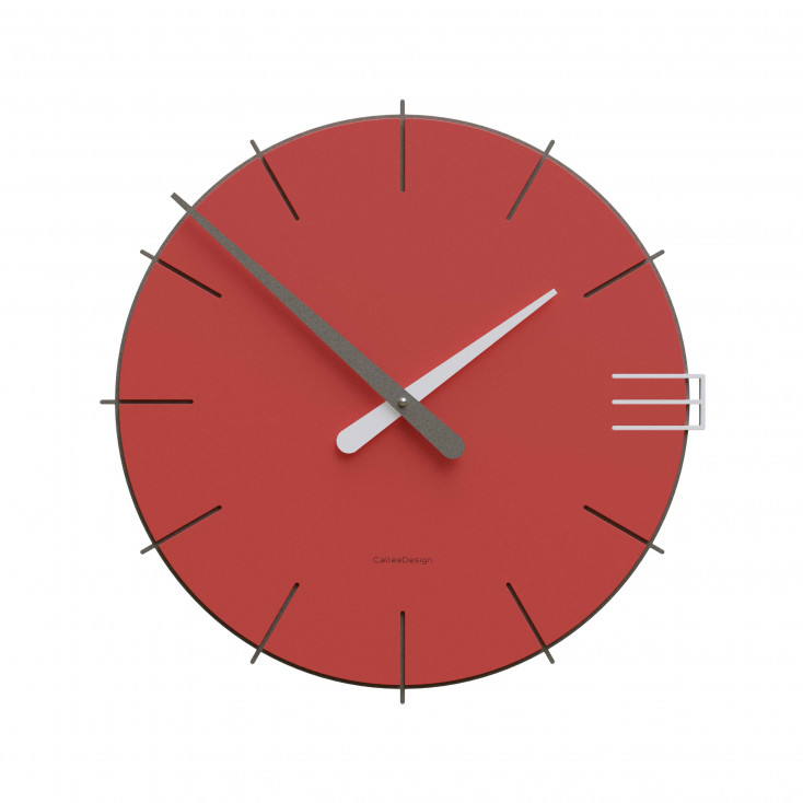 Orologio da parete rotondo in legno dal design moderno