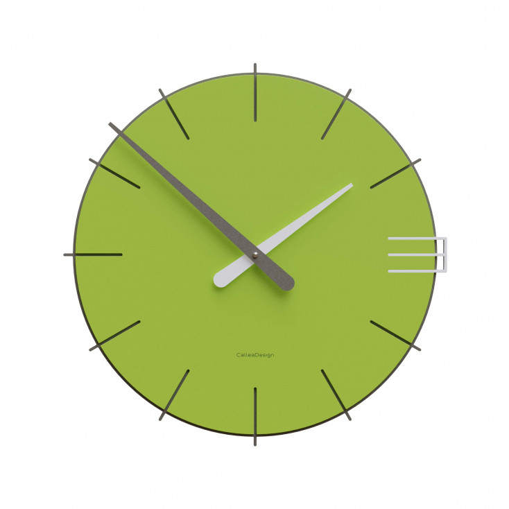 Orologio da parete rotondo in legno dal design moderno