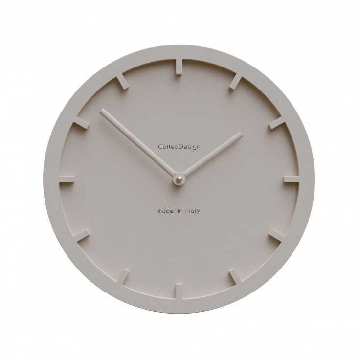 Orologio da parete rotondo in legno dal design moderno