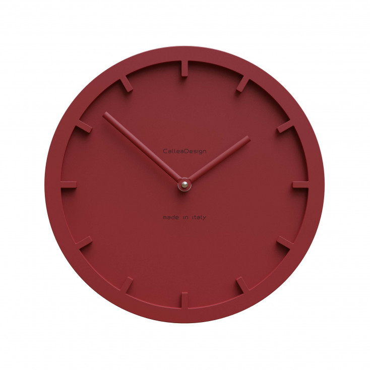 Orologio da parete rotondo in legno dal design moderno