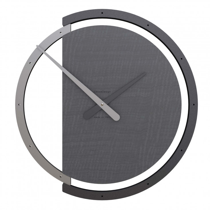 Orologio da parete rotondo in legno dallo stile moderno ed elegante