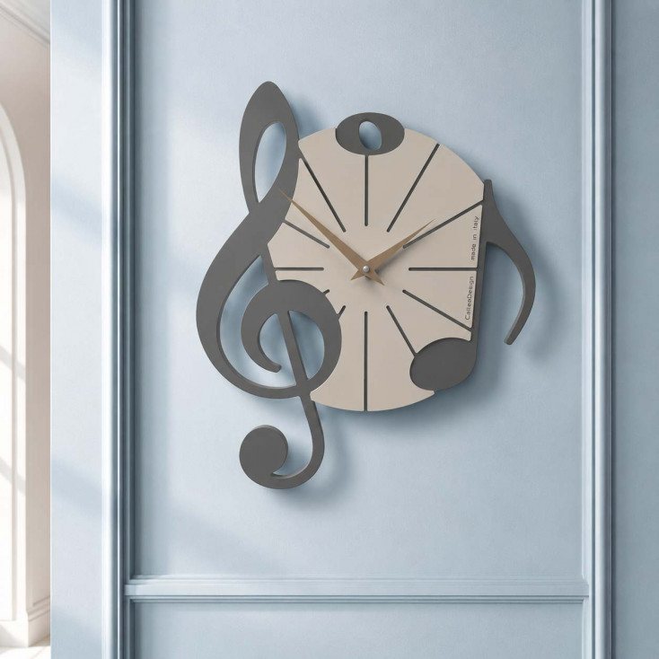 Orologio da parete in legno dal design moderno