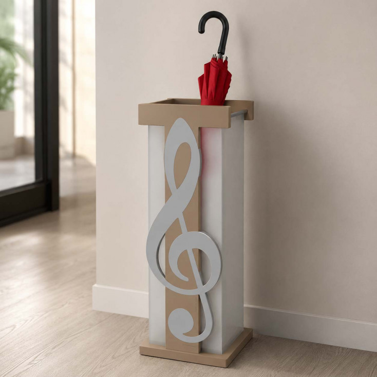 Porta ombrelli di design moderno ed elegante in legno