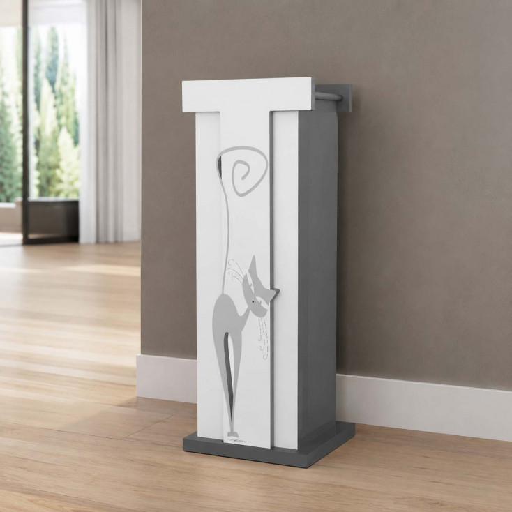 Porta ombrelli in legno moderno di design