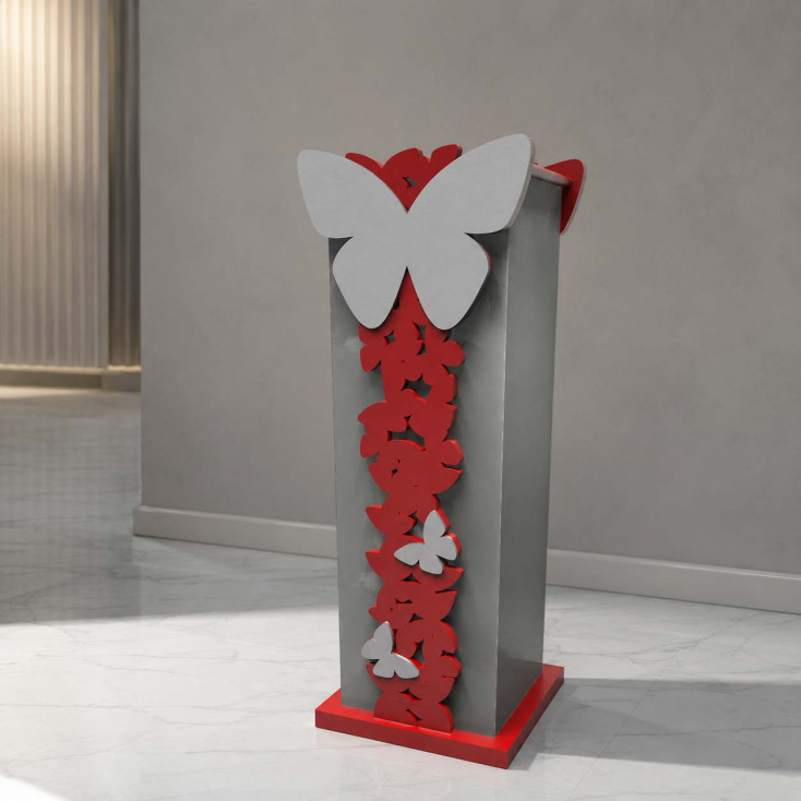 Porta ombrelli moderno in legno