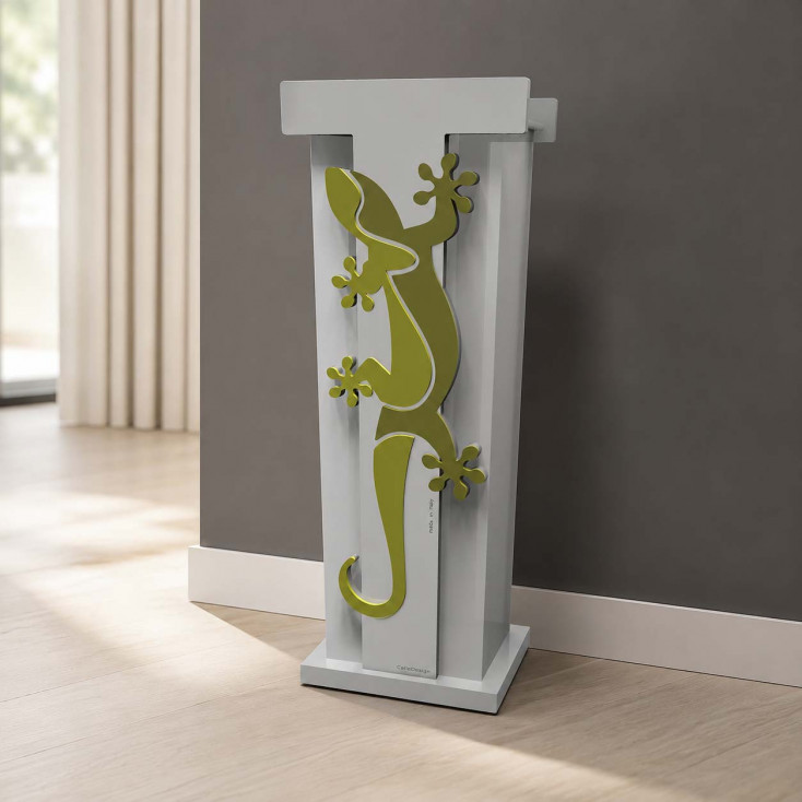 Porta ombrelli moderno in legno