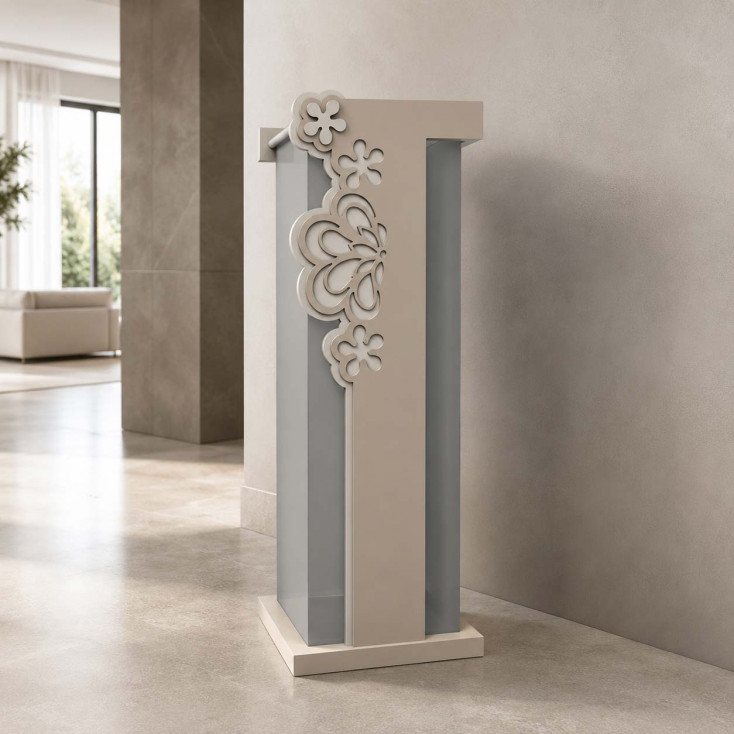 Portaombrelli in legno dal design moderno