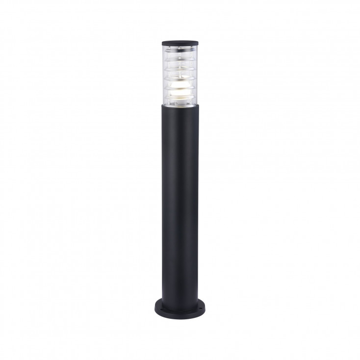 Lampione da giaridno corpo in metallo diffusore in vetro a lampadine LED
