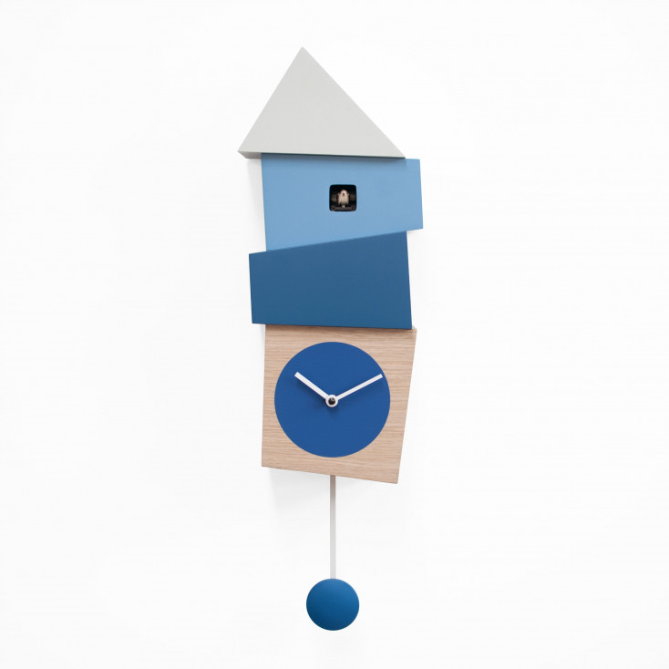 Orologio da parete a cucù con pendolo Crooked