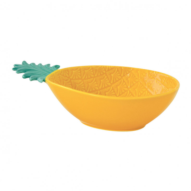 Ciotola in porcellana a forma di ananas