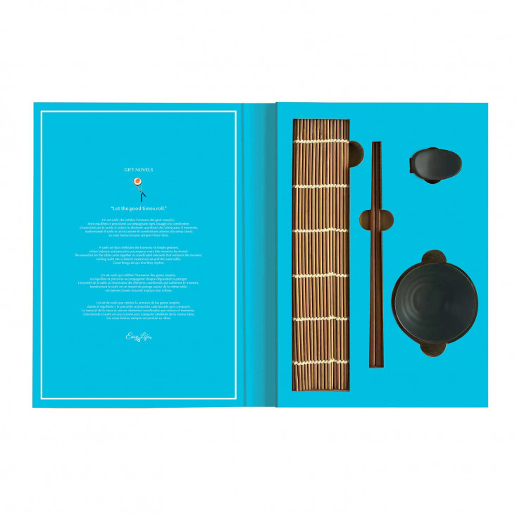 Set sushi con scatola regalo