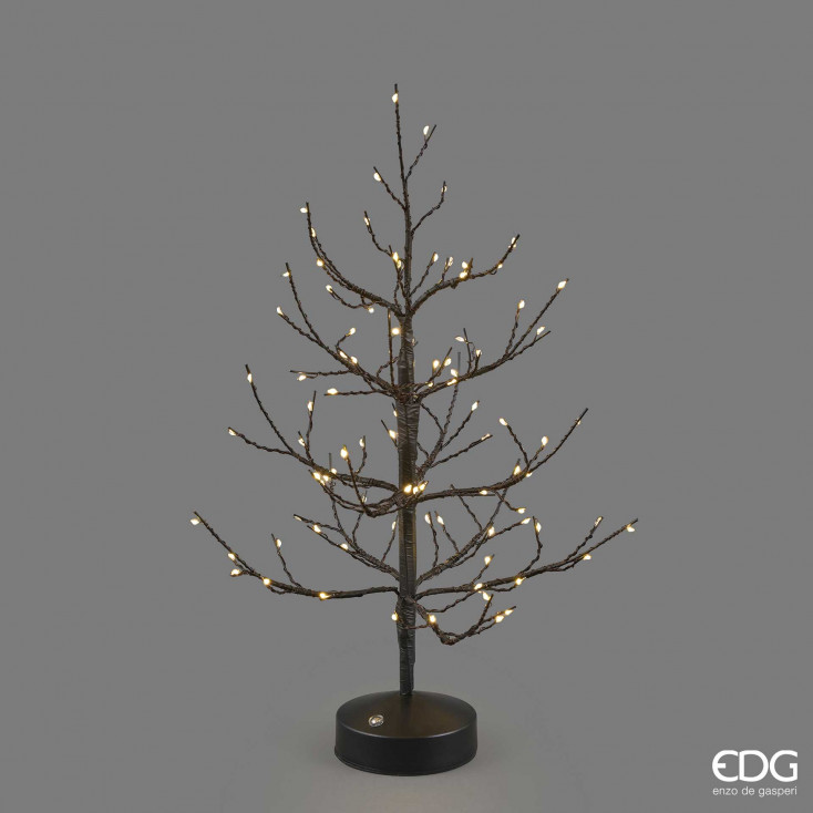 Alberello di natale faggio con 90 mini led