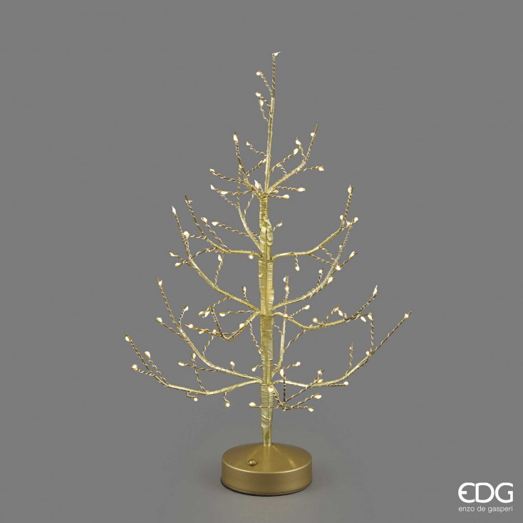 Alberello di natale faggio con 90 mini led