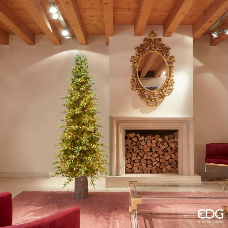 Albero di Natale grande Pino Luxury NEW senza tronco con 3000 led h210