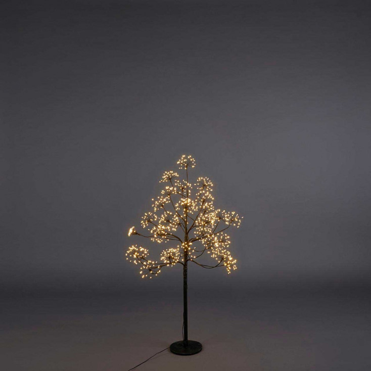 Albero di natale piccolo modello Faggio con 896 LED h120