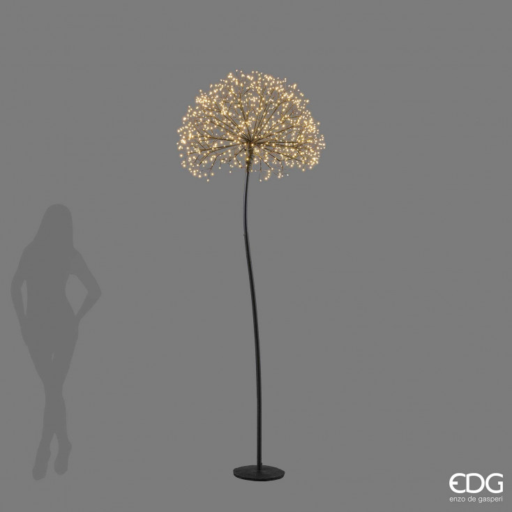 Albero di natale tarassaco con 1200 microled h.240