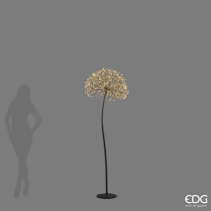 Albero di natale tarassaco con 912 microled h.180