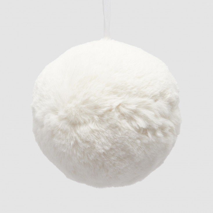 Pallina di natale decorazione Furry d.12