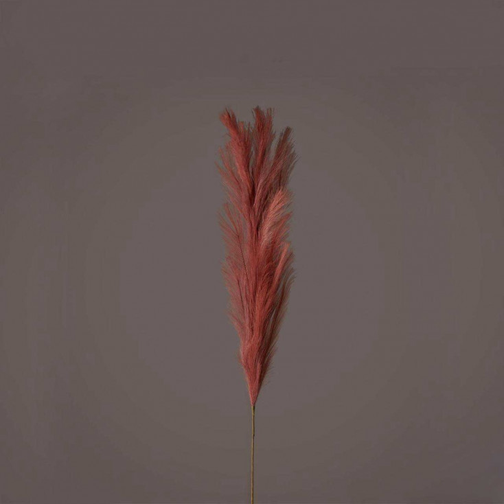 Pianta artificiale ramo di pampa colorato