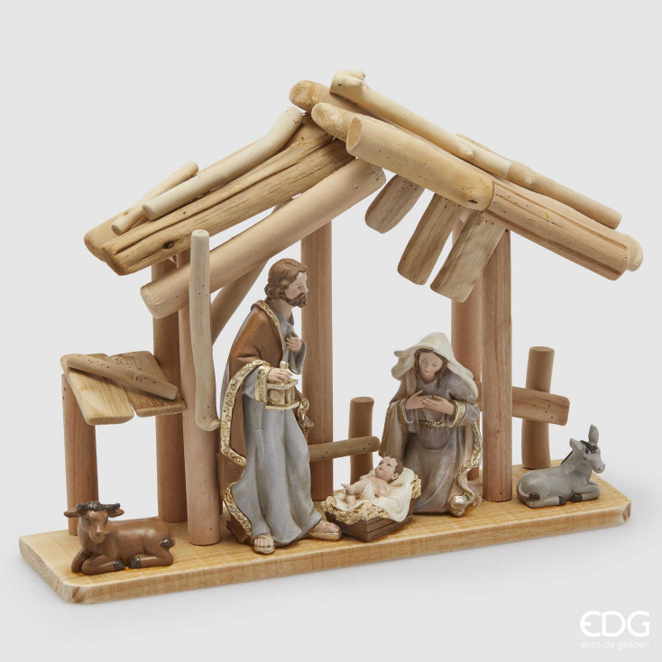 Presepe con la natività