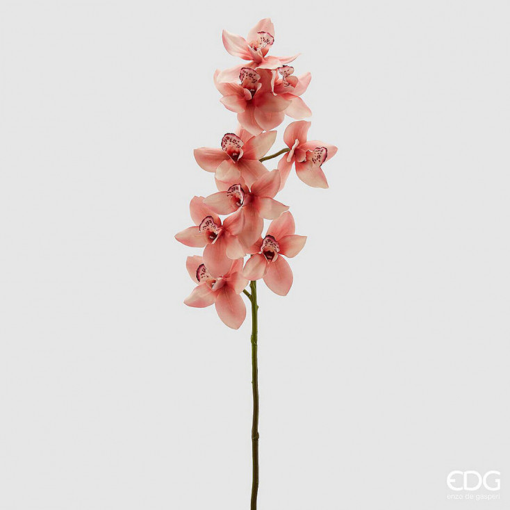 Ramo artificiale con orchidea cymbidium