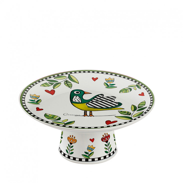Alzatina in porcellana dal design moderno