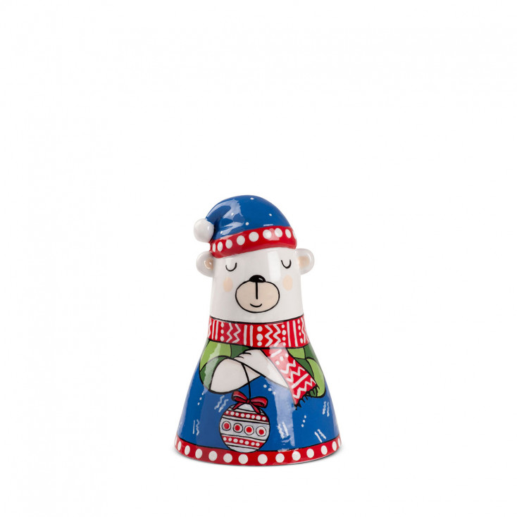 Campanella di natale con Orsetto