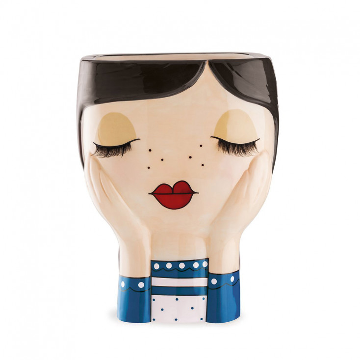 Vaso in ceramica dal design moderno "Mimì"