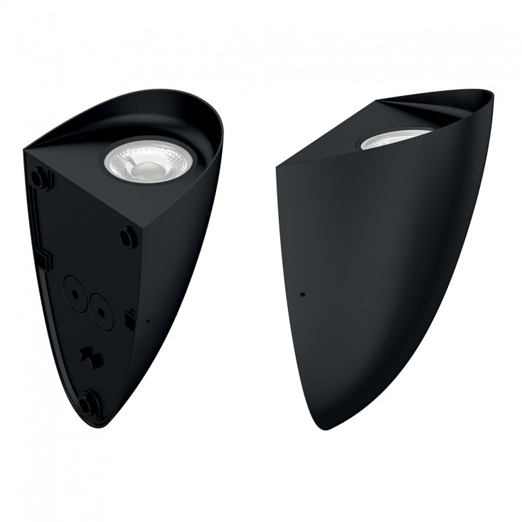 Lampada da parete a LED per esterno in alluminio dal design moderno