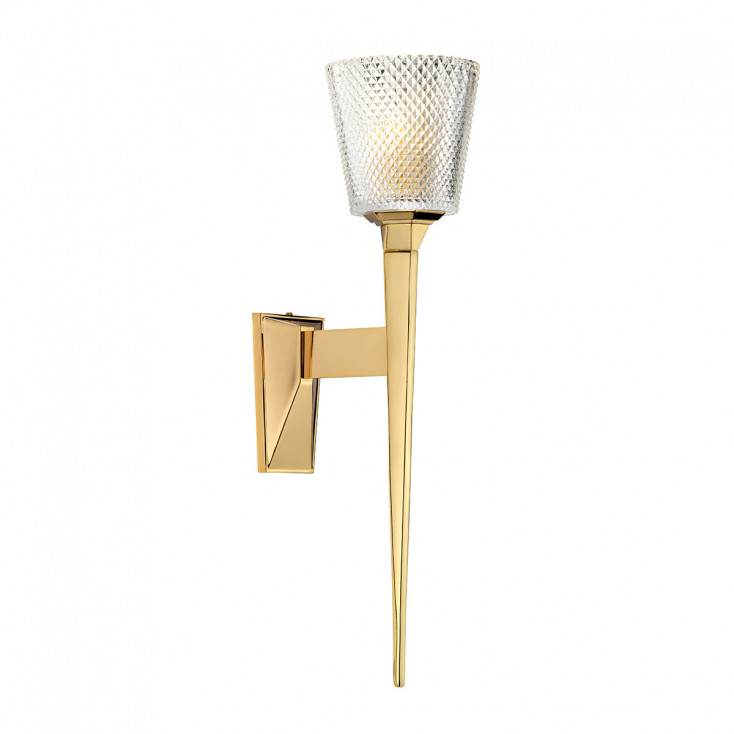 Applique per bagno struttura in acciaio e diffusore in vetro con led g9