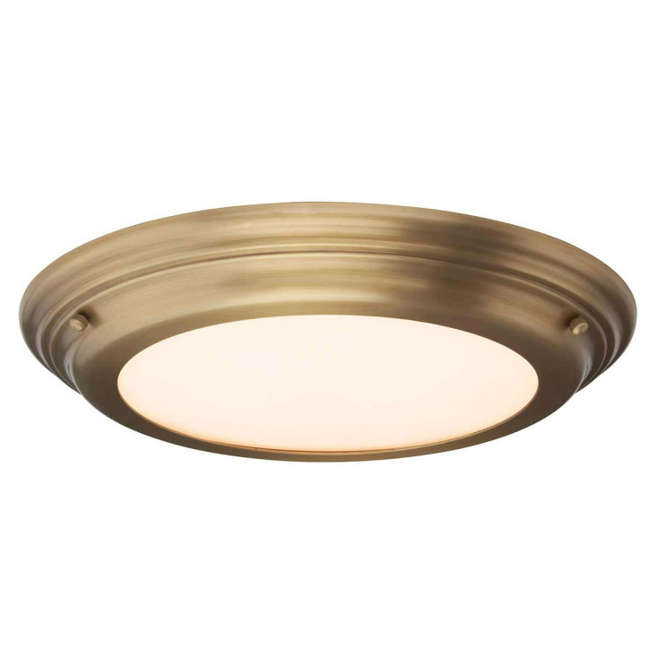 Plafoniera a LED grande per bagno struttura in acciaio e diffusore in acrilico